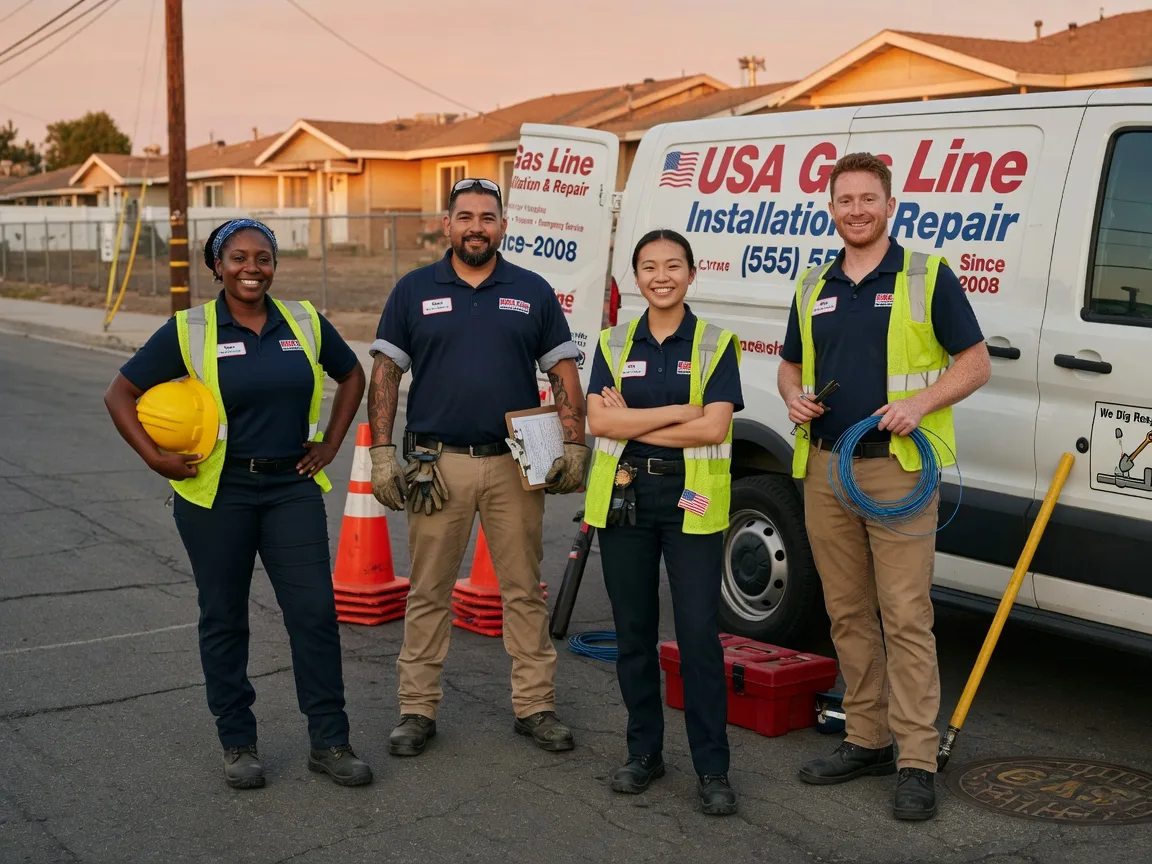 Gas Line Installation company in Drifton, PA